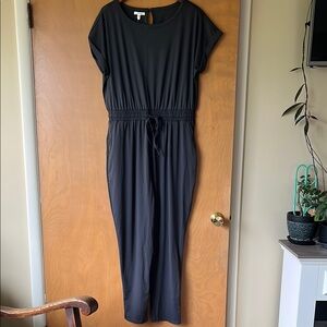 Maurices Charcoal Gray Travel Jumpsuit